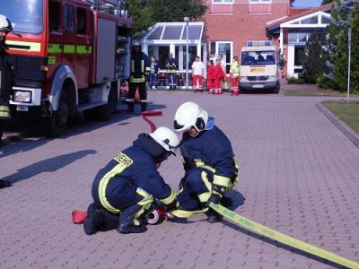 Foto des Albums: Feuerwehrübung in der Lebenshilfe Hoym