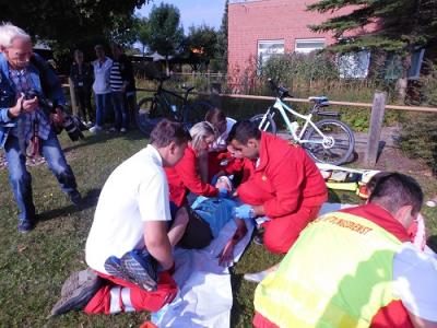 Foto des Albums: Feuerwehrübung in der Lebenshilfe Hoym