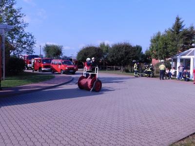 Foto des Albums: Feuerwehrübung in der Lebenshilfe Hoym