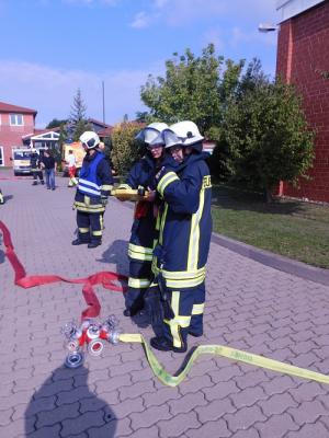 Foto des Albums: Feuerwehrübung in der Lebenshilfe Hoym