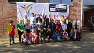 Das erste Klassenfoto! Hier: die 5a 