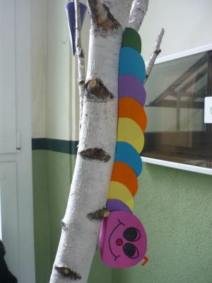 ... und mal nach unten krabbeln. 