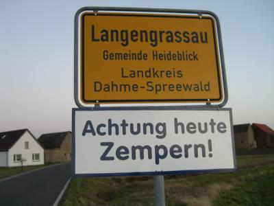 Foto des Albums: Langengrassau - Die Alten gehen Zempern 2008