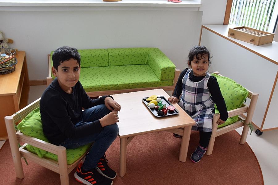 Bild: Wohnzimmer im Miniformat