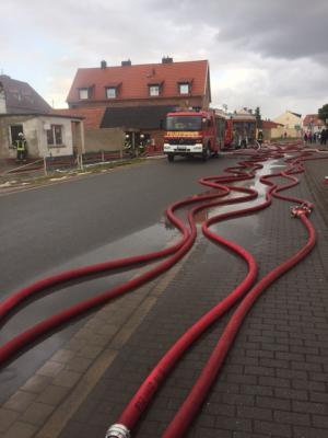 Foto des Albums: Großbrand in Ermsleben (13. 09. 2017)