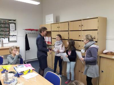 Foto des Albums: Auswertung Matheolympiade 1. Runde
