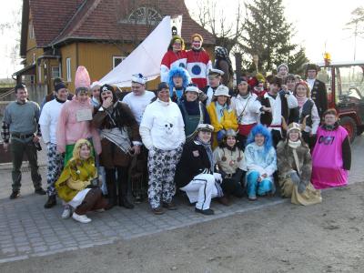 Bild: Gruppenfoto um 8,00 Uhr