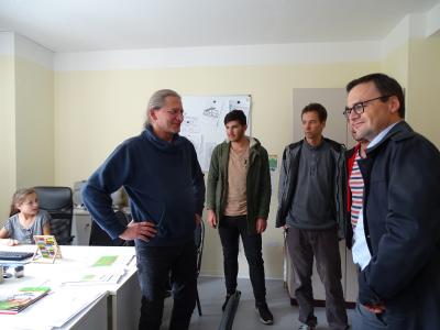 Foto des Albums: Besuch des Landtagsabgeordneten Dr. Jan Redmann im Mehrgenerationenhaus Kyritz (18.10.2017)