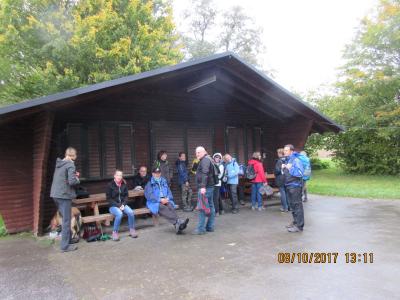 Rast an der Grillh&uuml;tte 