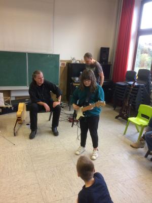 Foto des Albums: Besuch Dieter Stoppel/ Jörg Truschinski "Gitarre"