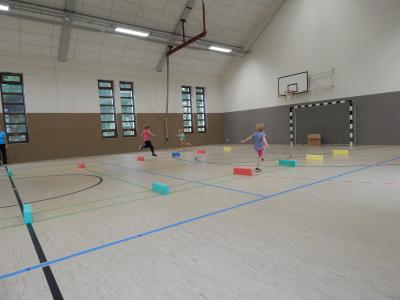 Foto des Albums: Sport in der neuen Turnhalle