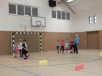 Foto des Albums: Sport in der neuen Turnhalle