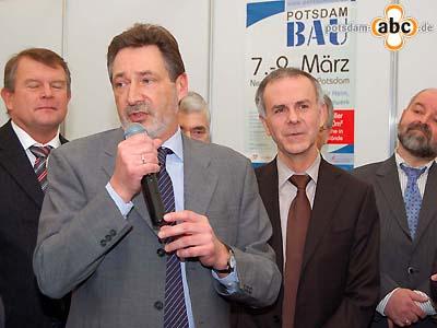Foto des Albums: Eröffnung der 10. Potsdamer Baumesse (07.03.2008)