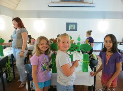 Foto des Albums: Ferienprogramm - Frösche anmalen