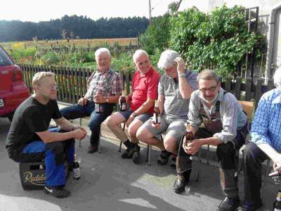 Foto des Albums: Der letzte Zug fährt durch Wehnsdorf - Verabschiedung