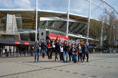 Allianz Arena, wir kommen!  (Bild vergr&ouml;&szlig;ern)