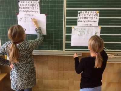 Foto des Albums: Kalligrafie-Projekt mit Thomas Birardi
