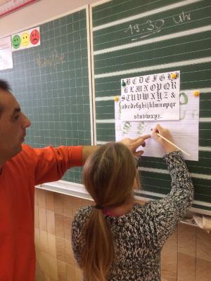 Foto des Albums: Kalligrafie-Projekt mit Thomas Birardi