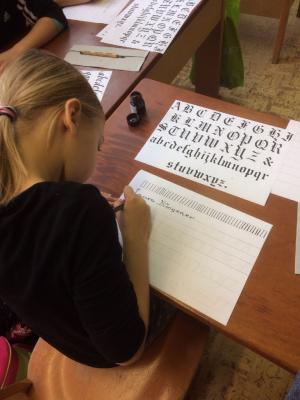 Foto des Albums: Kalligrafie-Projekt mit Thomas Birardi