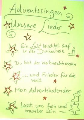 Foto des Albums: Adventssingen