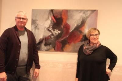 Foto des Albums: Gemäldeausstellung vom 1. 12.2017 - 26. 1. 2018 im Waldsolmser Rathaus (05. 12. 2017)