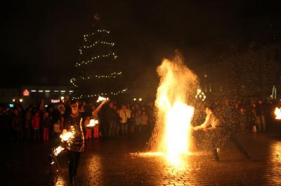 Foto des Albums: Adventsleuchten auf dem Wittstocker Marktplatz 2017 (05.12.2017)