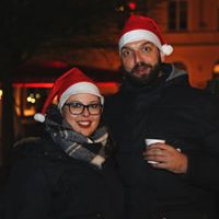 Foto des Albums: Aufstellen unseres Weihnachtsbaumes auf dem Schloßlatz Leezen