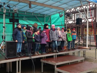Foto des Albums: Singen beim "Sterntalermarkt"