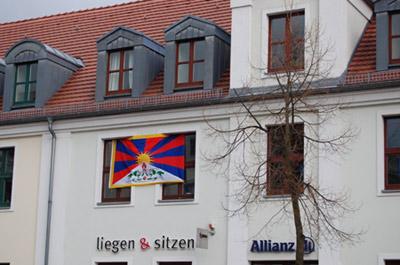 Foto des Albums: Flagge zeigen für TIBET (20.03.2008)