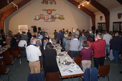 Nach der Darbietung gibt es Standing Ovations 