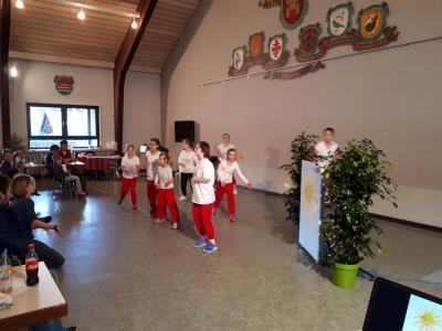 Die Zumba-Kids-Gruppe des TG Laudenbach treten ebenfalls als inklusive Tanzgruppe auf. 
