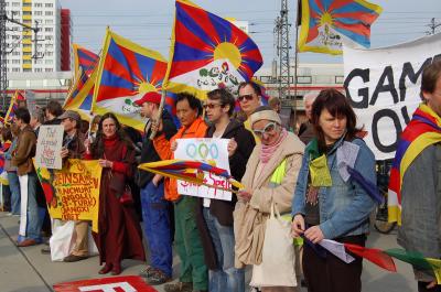 Foto des Albums: Solidaritätstag für Tibet weltweit am 31.3.08 (31.03.2008)