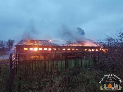 Foto des Albums: Einsatz 34-B-Gebäude Groß-Löwenberger Land