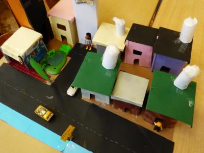 Foto des Albums: Wir bauen eine Stadt, Klasse 4b