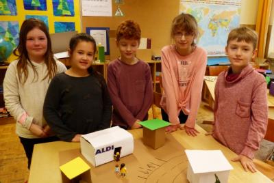 Foto des Albums: Wir bauen eine Stadt, Klasse 4b