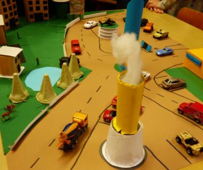 Foto des Albums: Wir bauen eine Stadt, Klasse 4b