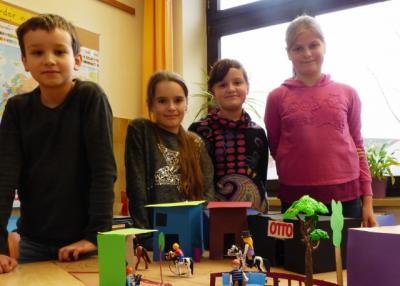 Foto des Albums: Wir bauen eine Stadt, Klasse 4b