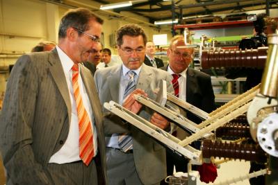 Foto des Albums: Ministerpräsident Platzeck besuchte die Uesa GmbH (21. 06. 2007)