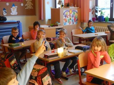Foto des Albums: ENSO-Weihnachtsmann Klasse 1a