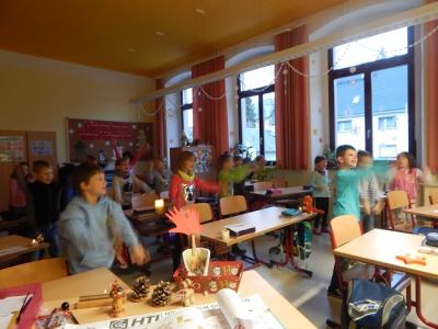 Foto des Albums: ENSO-Weihnachtsmann Klasse 1a