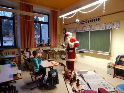 Foto des Albums: ENSO-Weihnachtsmann Klasse 1a