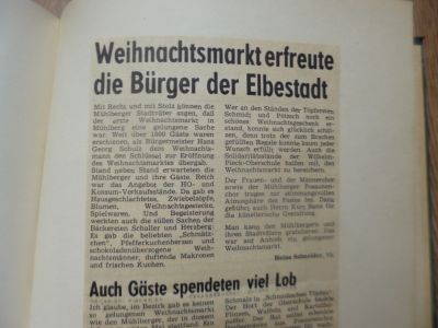 Foto des Albums: Wann war der 1. Weihnachtsmarkt in Mühlberg?