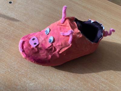 Foto des Albums: Verfremdete Schuhe Klasse 4c