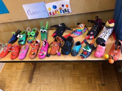 Foto des Albums: Verfremdete Schuhe Klasse 4c