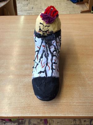 Foto des Albums: Verfremdete Schuhe Klasse 4c