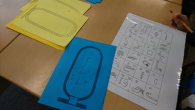 Weltkunde: mit Hieroglyphen seinen Namen zu schreiben ist nicht so einfach... 