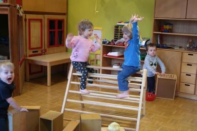 Foto des Albums: Projekt "Wir bewegen Kitas" bei den Krippenkindern 2017 bis 2018