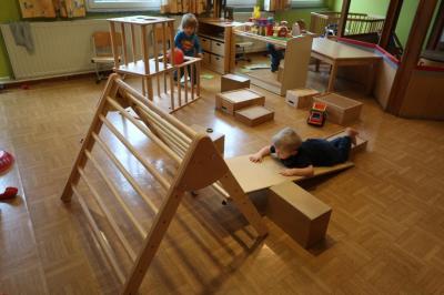 Foto des Albums: Projekt "Wir bewegen Kitas" bei den Krippenkindern 2017 bis 2018