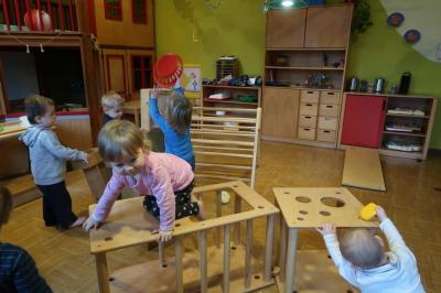 Foto des Albums: Projekt "Wir bewegen Kitas" bei den Krippenkindern 2017 bis 2018