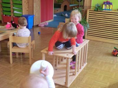 Foto des Albums: Projekt "Wir bewegen Kitas" bei den Krippenkindern 2017 bis 2018